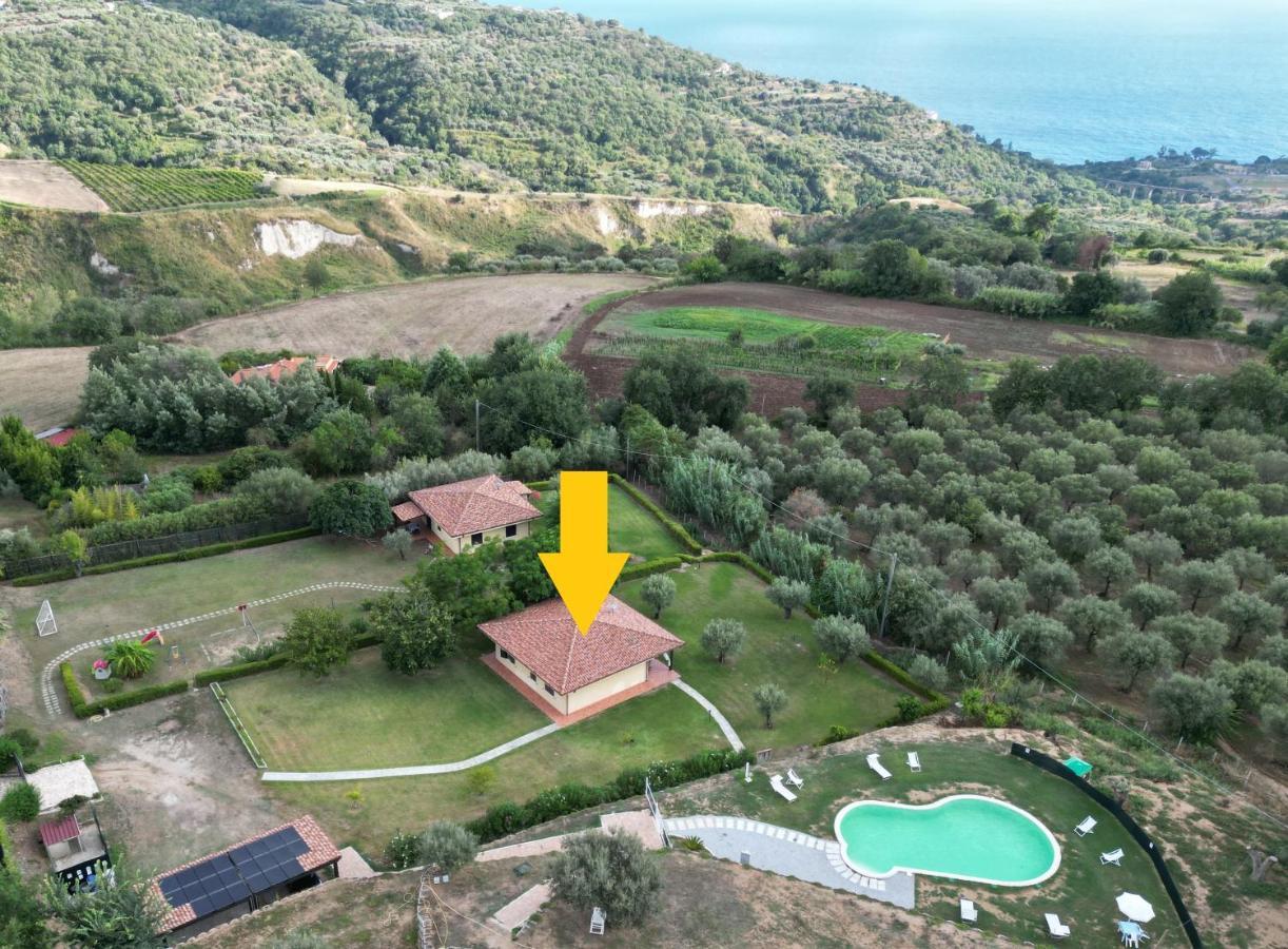 Villa Mimosa Tropea Ricadi Kültér fotó